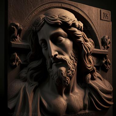 3D model st jesus (STL)